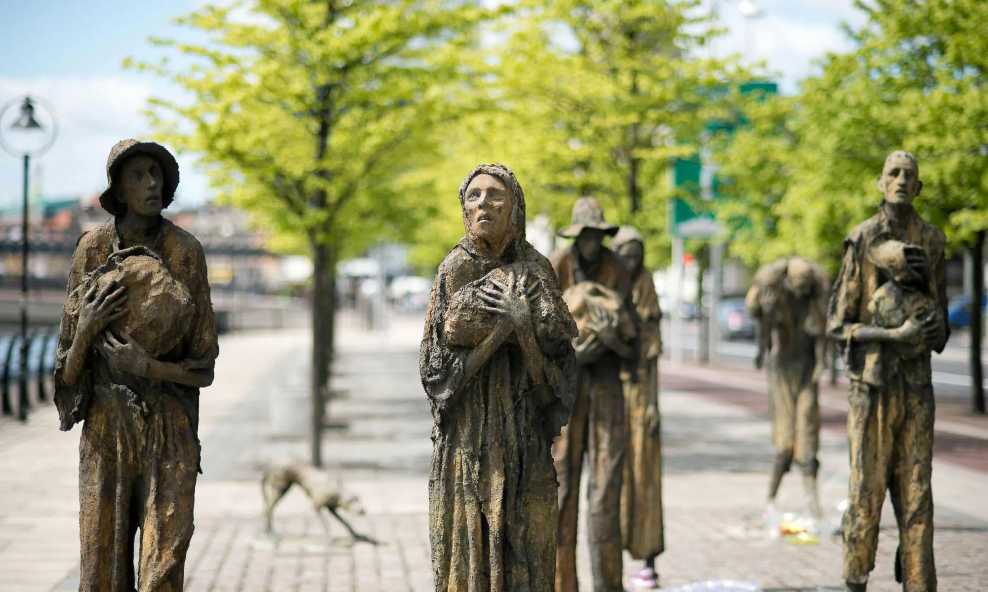 Monumento a la Gran Hambruna, Dublín - PROSPER MBEMBA KOUTIHOU -Pexels