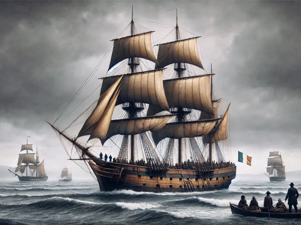 Barcos fúnebres salen de Irlanda hacia América - Ir a Ireland.com