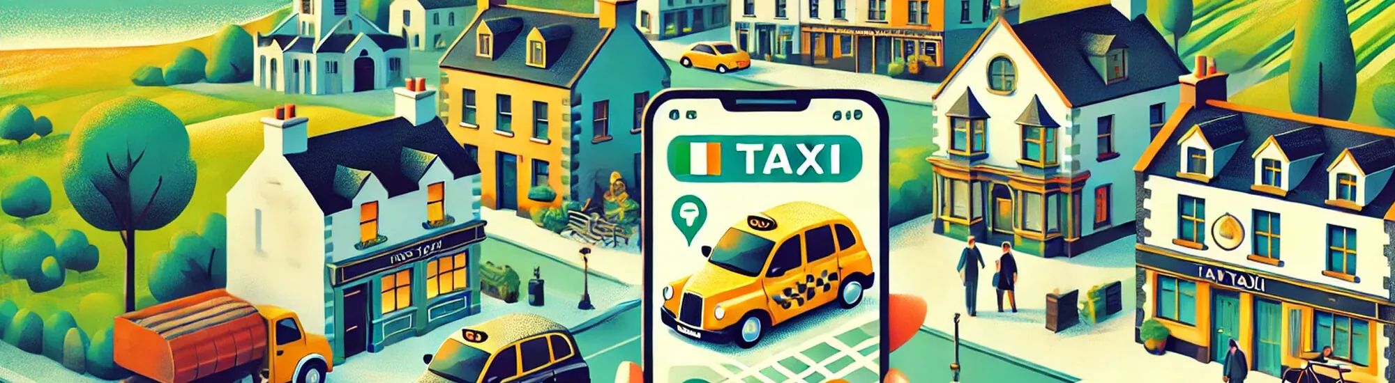 ¿Qué aplicaciones usar para reservar un taxi en Irlanda?