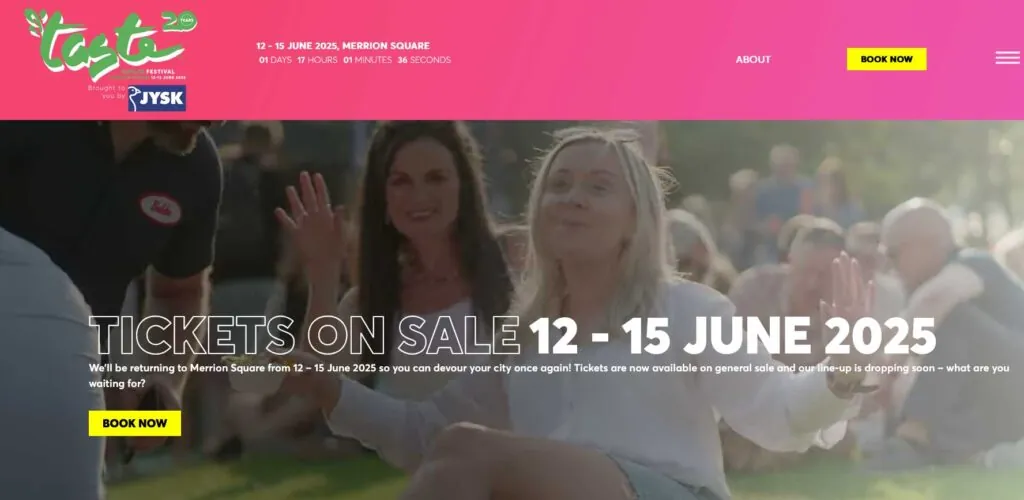 Sabor a Dublín 2025: ¡el festival gourmet que no te puedes perder!