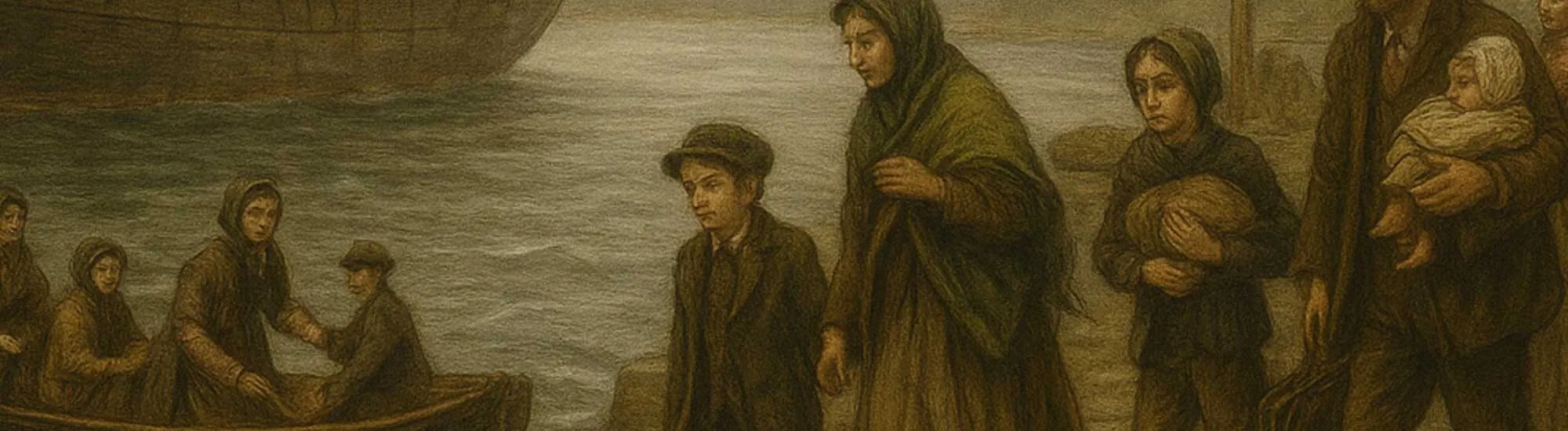 La emigración irlandesa a Canadá