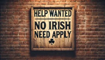 El término: «No Irish Need Apply»