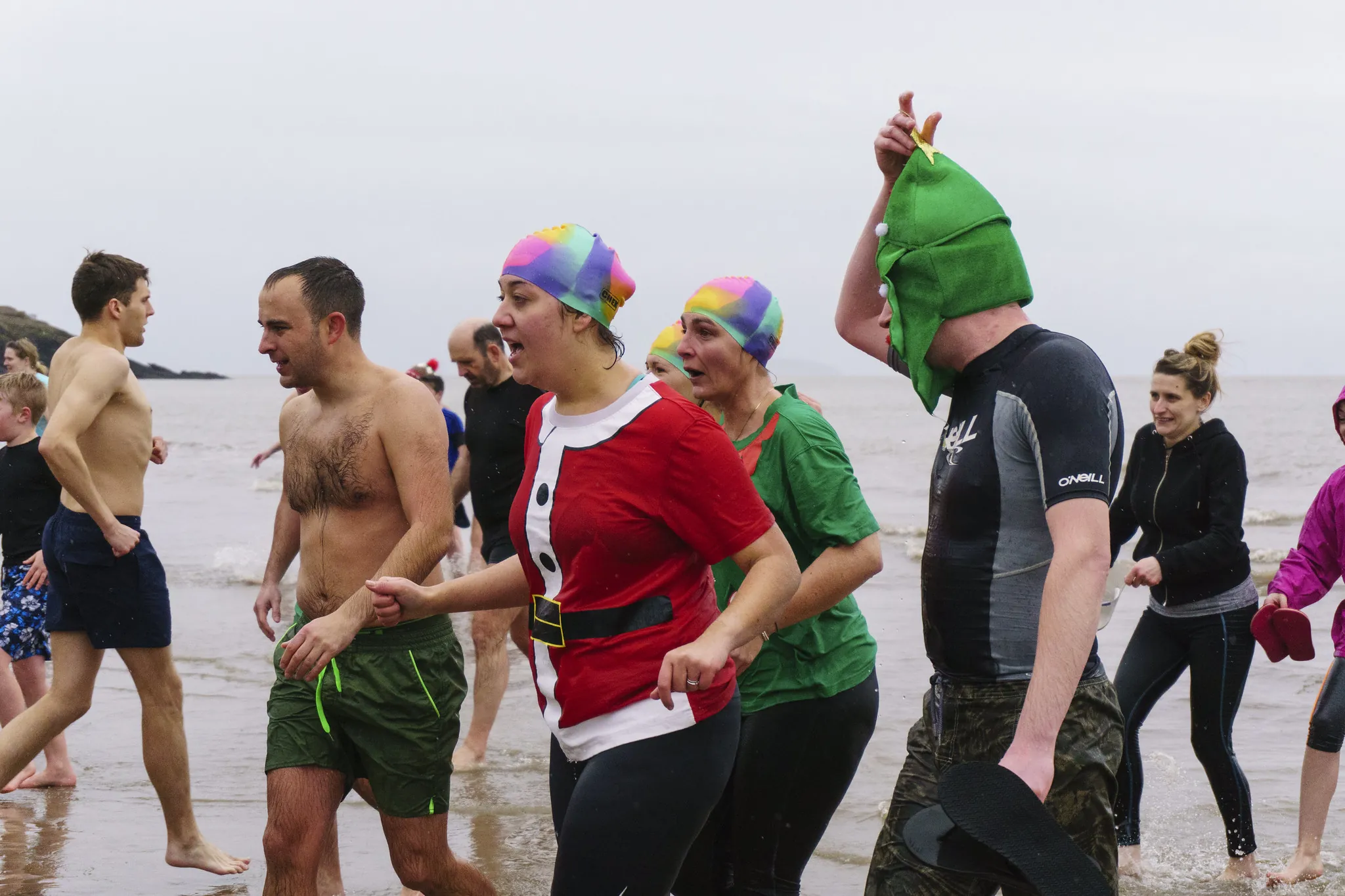 New Year’s Day Swim en Achill Island