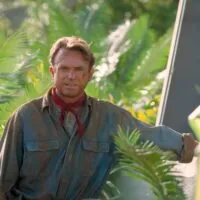 Sam Neill dans Jurassic Park