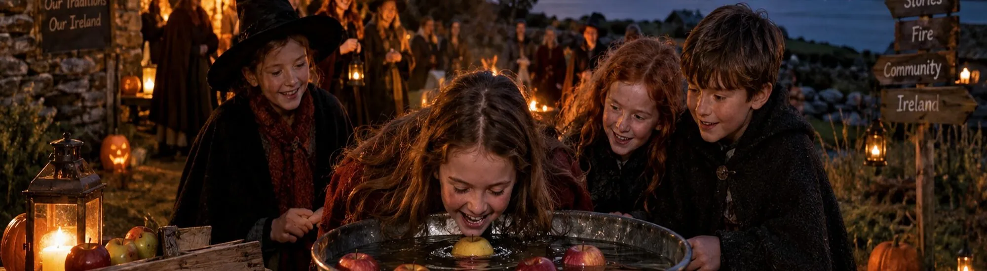 Juegos tradicionales de Halloween en Irlanda