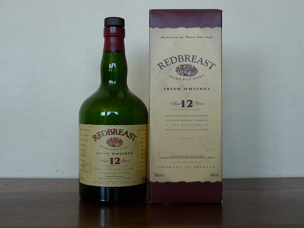 El whiskey Redbreast